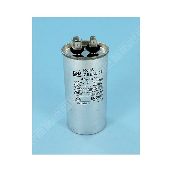 Condensateur compresseur Mitsubishi 7 kW 40 µF PI20