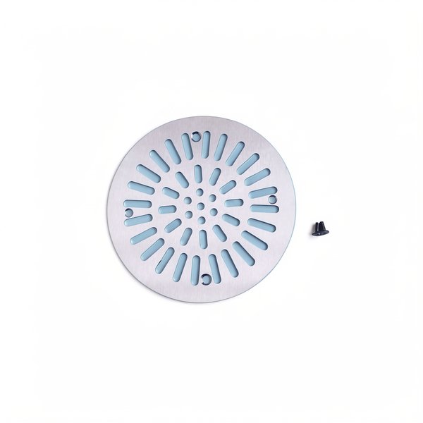 Grille BDF INS Inox plate + 2 vis