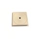 Couvercle SK Standard rond + cadre carré - SABLE