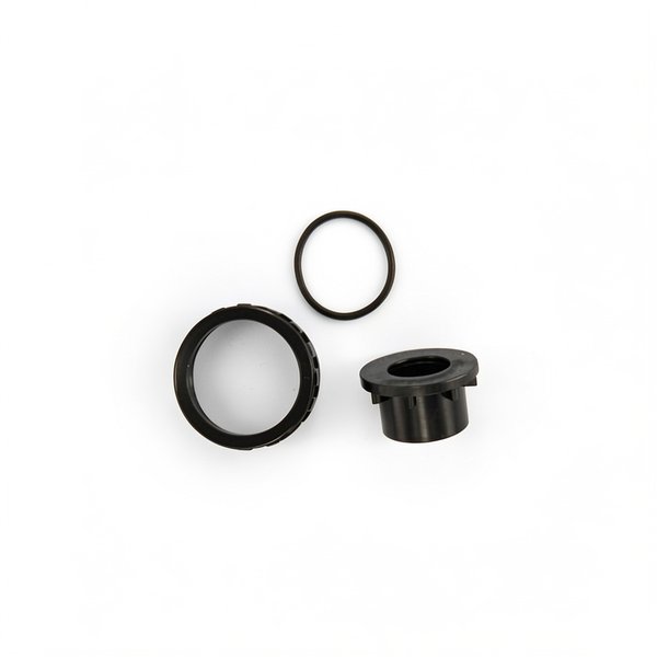 Kit raccords union Ø50 complets + écrous + joints PPE KS (x2)