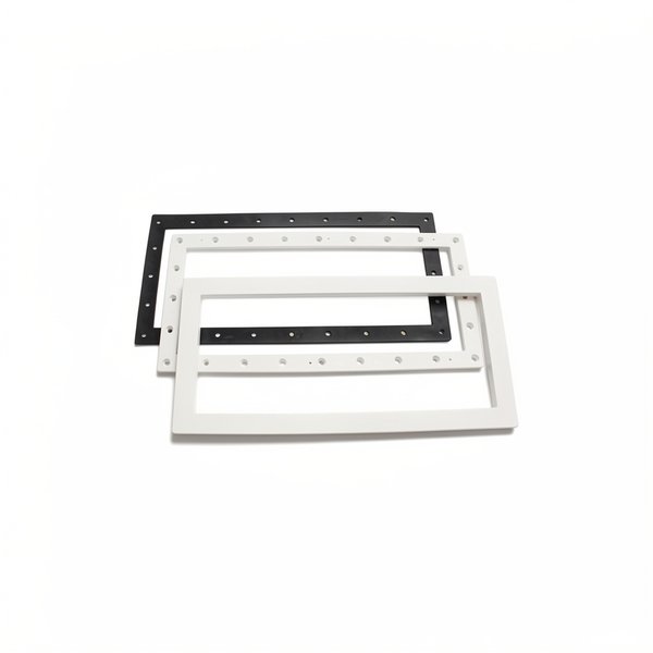 Brides + enjoliveurs + joints + vis skimmer GM (x2) - BLANC