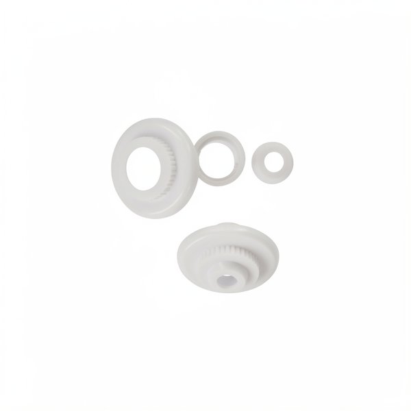 Buse de refoulement orientable (rotule + siège fileté + enjoliveur vissé) - 19mm