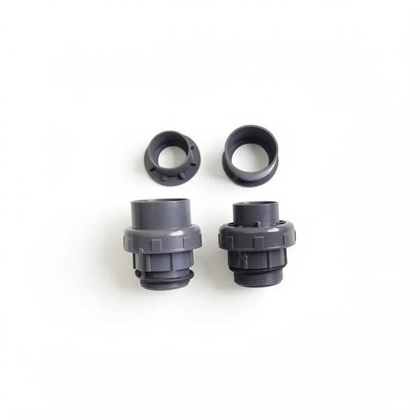 Kit raccords union 2" 50/63mm pour PPE Whisperflow, UltraFlow, Challenger, IntelliFlo (x2)