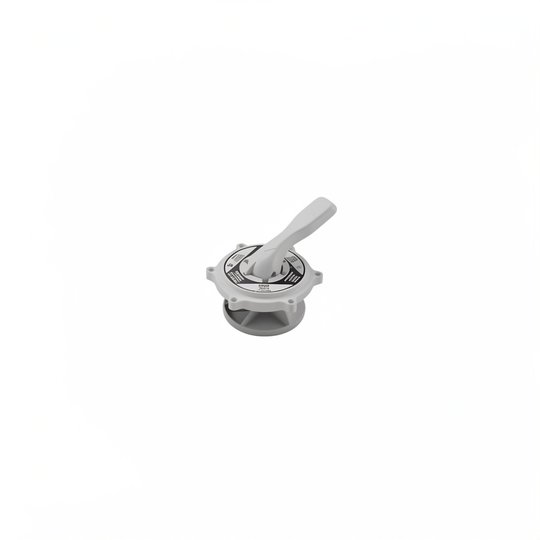 Couvercle + boisseau de vanne Blanche NM 1"1/2