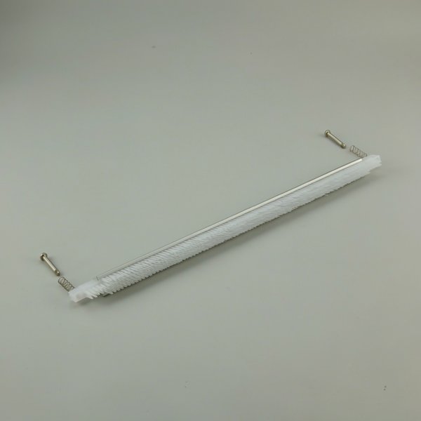 Brosse aspiration double
