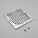 Grille (+ vis) BDF 200x200 - Inox Béton