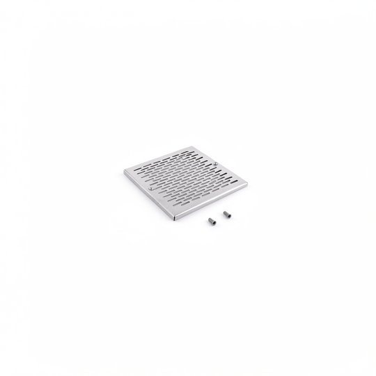 Grille (+ vis) BDF 200x200 - Inox Béton