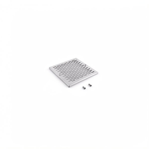 Grille (+ vis) BDF 200x200 - Inox Béton