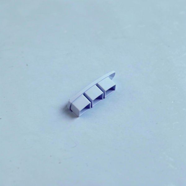 Bouchon à coller gauche Bleu avec butée