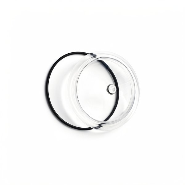 Couvercle polycarbonate + joint FSAB Millenium, Inox