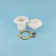 Prise balai Liner Ady / Aquareva avec bouchon RL-323 Blanc