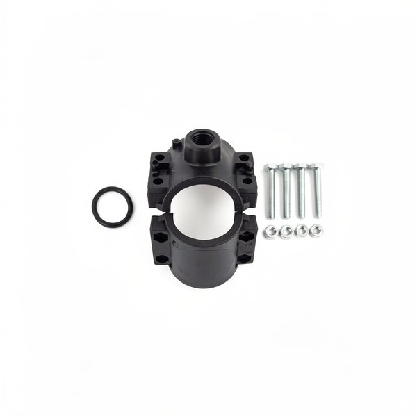 Collier de prise en charge PVC FxF Ø63mm x1/2" - 32042