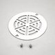Grille plate de douche