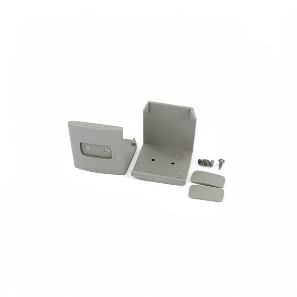 Cache plastique gris RAL 7036
