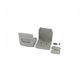 Cache plastique gris RAL 7036