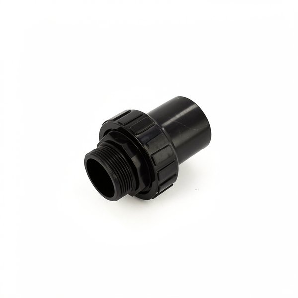 Raccord 1"1/2 set avec joint pour vanne MPV07 (Noir)