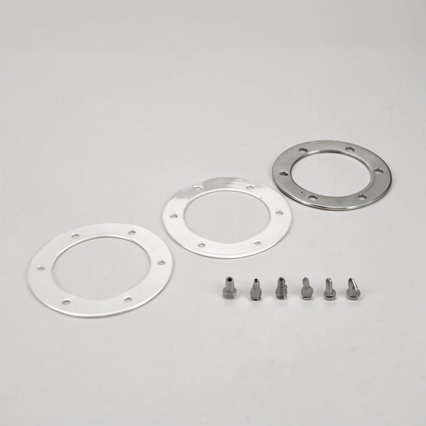 Bride (+ joints + vis) BDF 2" - Inox Béton