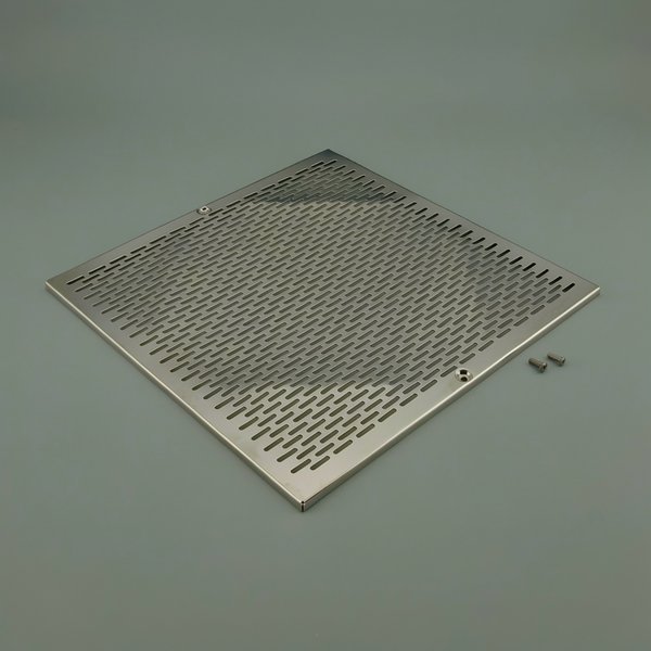 Grille (+ vis) BDF 400x400 - Inox Béton