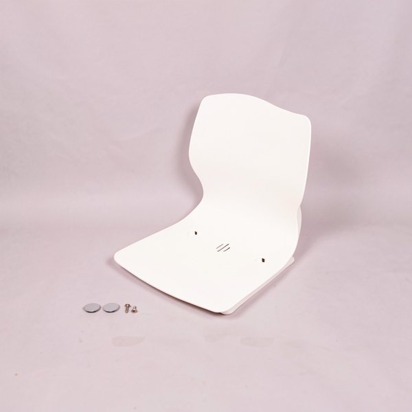 Siège fauteuil Surveillance + 2 cache-vis gris