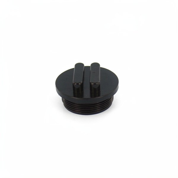 Bouchon pour vanne latéral 2" (Noir)