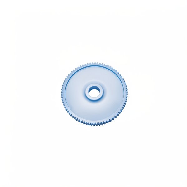 Roue crantée Bleue