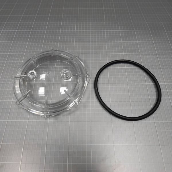 Couvercle FSAB Jupiter et Galatic 6" transparent + joint - 101D006R