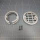 Ensemble grille bague fixation bouche 41521