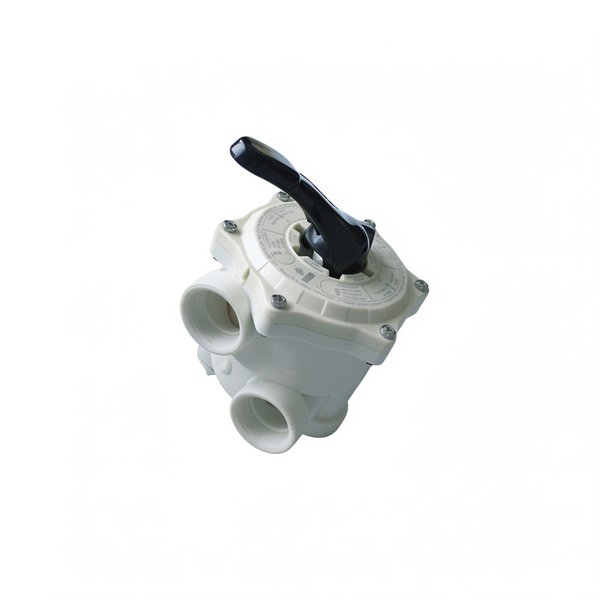 Vanne Side V6 1"1/2 SM11-AO All Open multifonction ASA-GF renforcée beige à visser