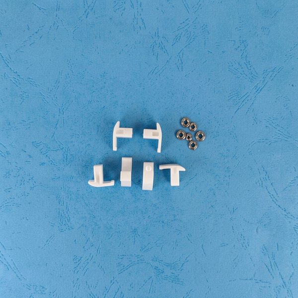 Clips PROJ Ps/Leds/Std Liner/Béton (x6)