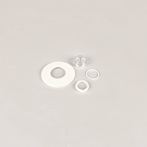 Ensemble lentille concave (Fibre optique pour pisc béton/liner ASTRAL)
