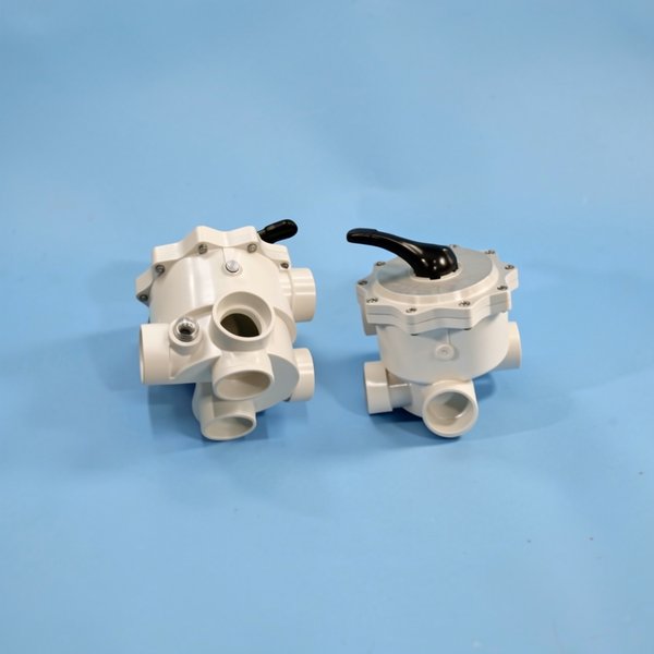 Vanne Side V6 2" ND SM20-3 blanche - liaisons à coller Ø63 non incluses