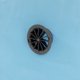 Cache turbine Gris