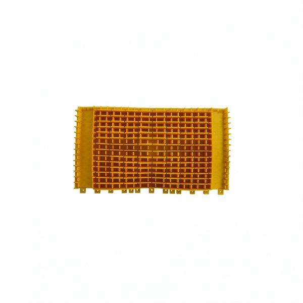 Brosse PVC jaune (modèle à anneau) pour Dolphin SWASH CL, BALY, FACIL'O, OZEO
