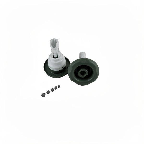 Jet Poly Storm Directionel "S-Scallop" Ø90mm grise