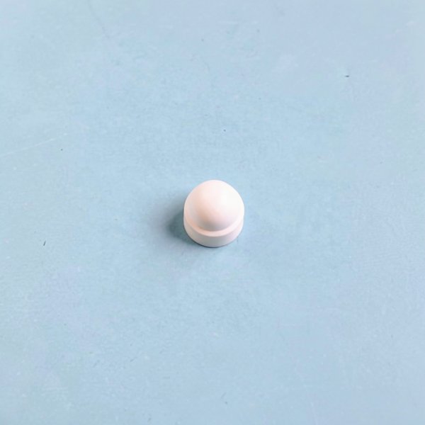 Cache écrou blanc
