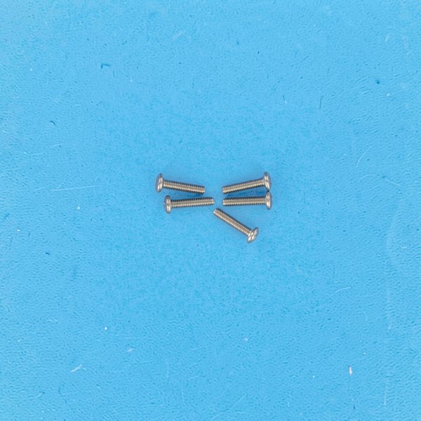 Vis 8-32 X 19 mm Tête Conique S/S assemblage Capot Bleu (380/360/340) Prix Par Sachet de 5 Unités - 9-100-5115