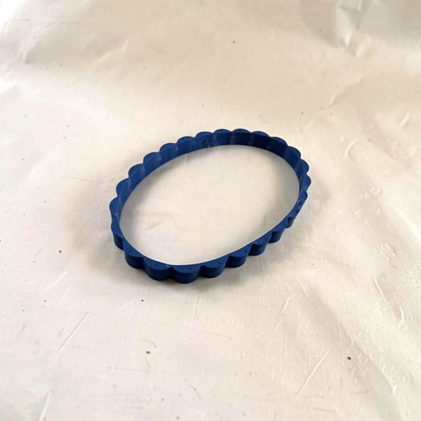 Chenille bleue