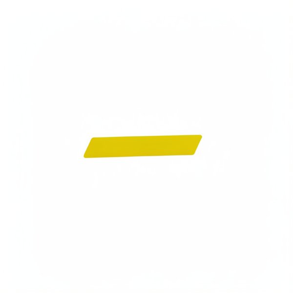 Décoration barre jaune