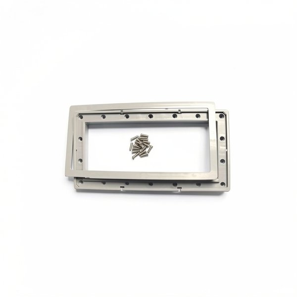 Bride SK GM Liner + enjoliveur + vis métriques M6x24mm - GRIS