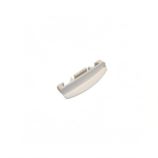 Ailette de volet gauche 10 mm sans butée 2012 - BLANCHE