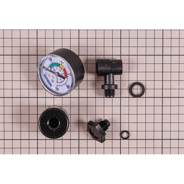 Manomètre complet 1/8" 50 PSI