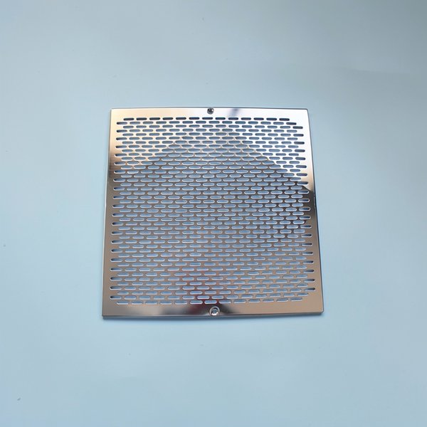 Grille carrée pour BDF 400x400 Inox AISI-316