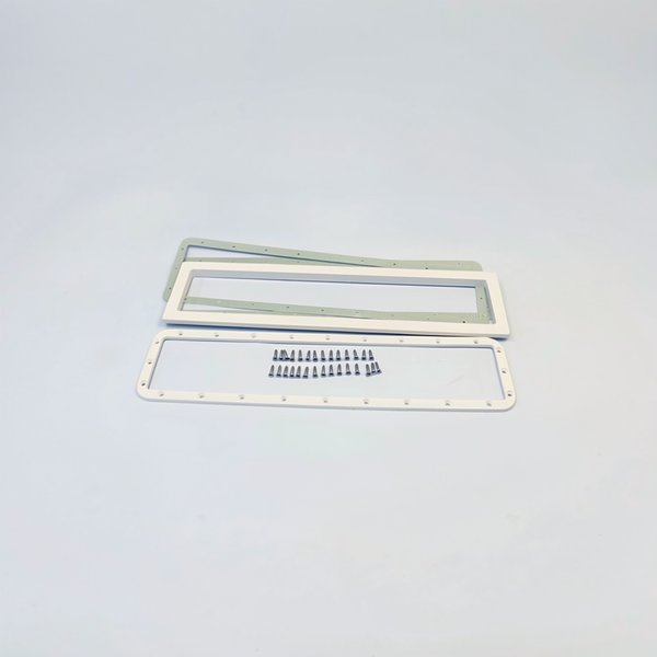 Kit enjoliveur + bride + joints + visserie pour SK A600 Design - BLANC