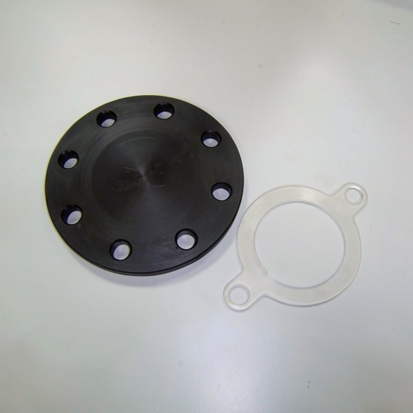 Plaque pleine pour vidange sable + joint