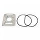 Plaque de fixation inox pour NCC