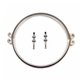 Collier de serrage + visserie pour Net'N'Clean Ø63