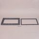 Bride SK GM Béton + enjoliveur + vis métriques M6x12mm - ANTHRACITE