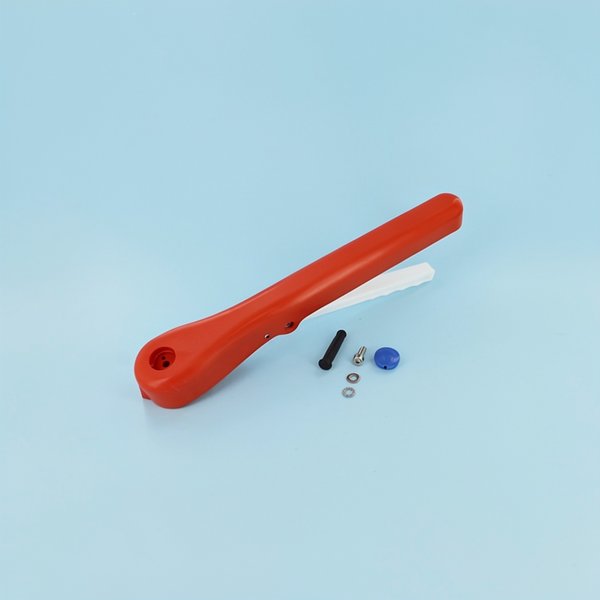 Ensemble poignée plastique de vanne papillon EPDM Ø125-140-160 - L 350mm