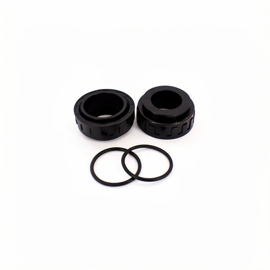 Kit raccords union Ø63 complets + écrous + joints PPE KS (x2)
