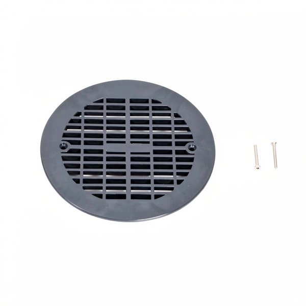 Grille plate BDF NORMA préfabriqué avec vis métriques - ANTHRACITE